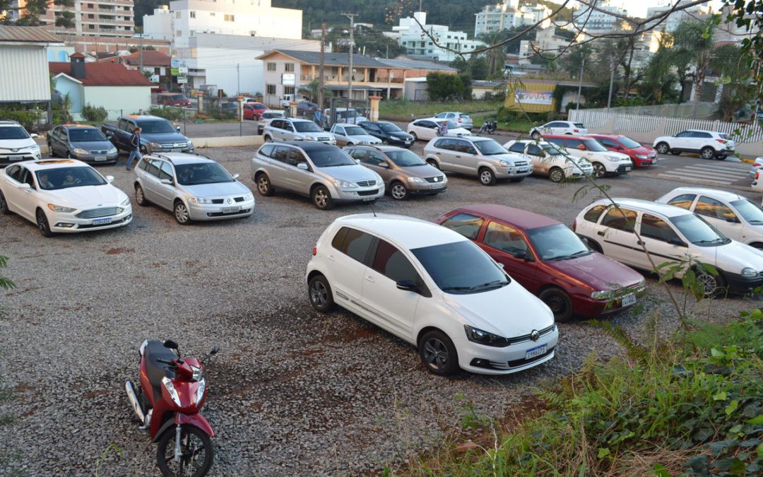 Área de estacionamento: praticidade e comodidade