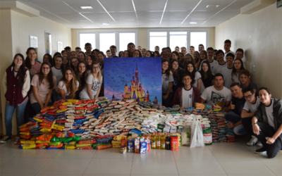 Cerca de 450kg de alimentos são arrecadados em Noite Cultural do Colégio