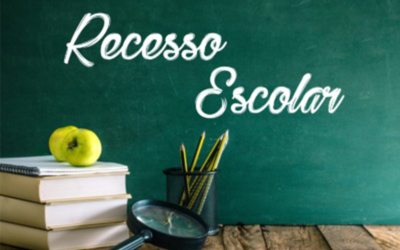 Recesso escolar inicia na próxima segunda﻿